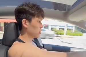 杨瀚森:洛杉矶特训后开车返回波特兰 一天开了1600公里 130km/h